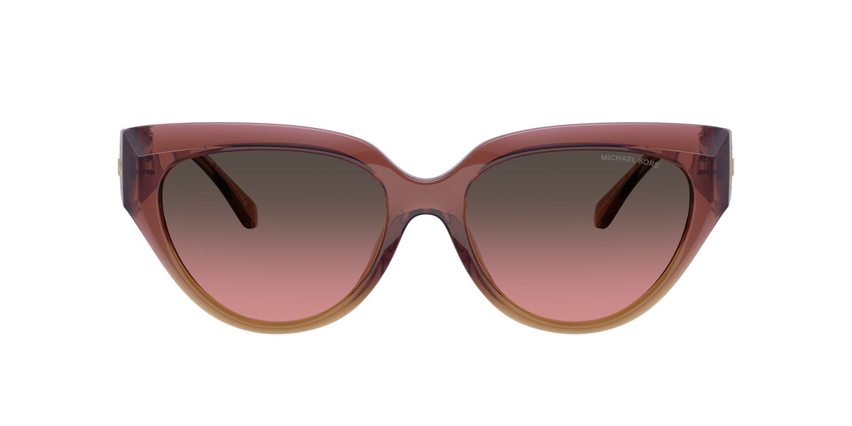 Michael Kors Boca Raton MK2241U 325611 55 Dusty Rose Light Brown / Brown Rose Gradient