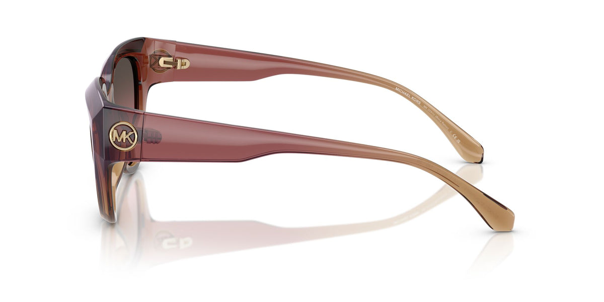 Michael Kors Boca Raton MK2241U 325611 55 Dusty Rose Light Brown / Brown Rose Gradient