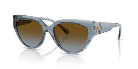 Michael Kors Boca Raton MK2241U 401413 55 Denim Transparent / Brown Blue Gradient