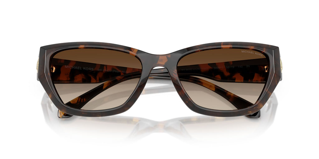 Michael Kors Pearl River MK2242D 300613 56 Dark Tortoise / Smoke Gradient