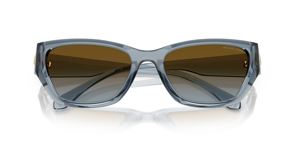 Michael Kors Pearl River MK2242D 401413 56 Denim Transparent / Brown Blue Gradient