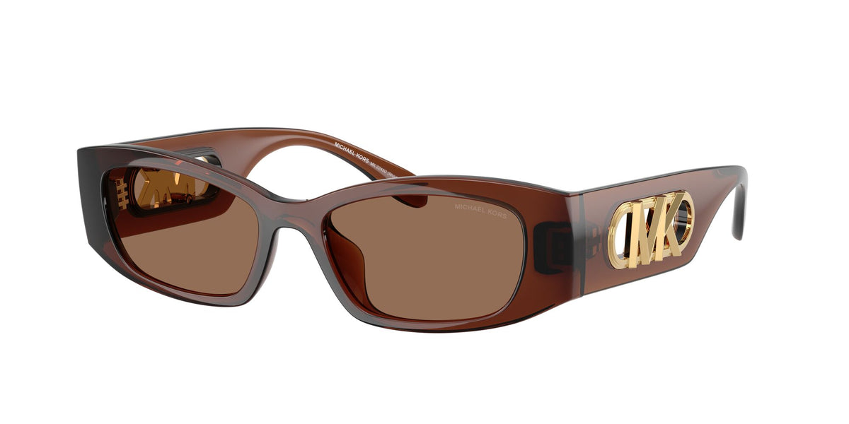 Michael Kors Rhodes MK2243U 402173 52 Brown Transparent / Brown Solid