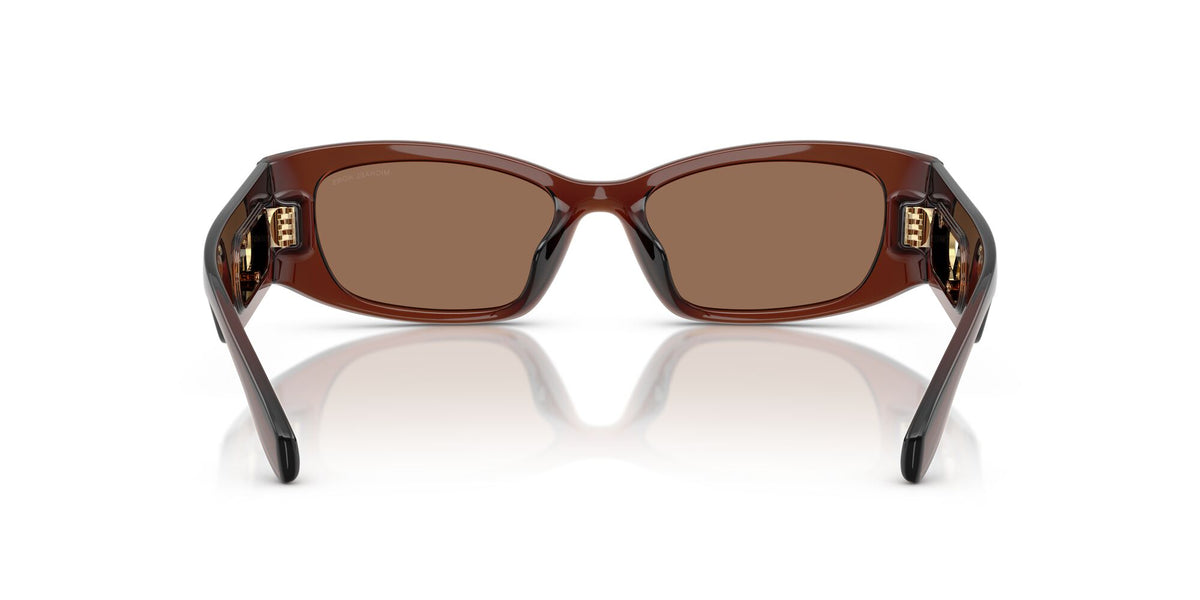 Michael Kors Rhodes MK2243U 402173 52 Brown Transparent / Brown Solid