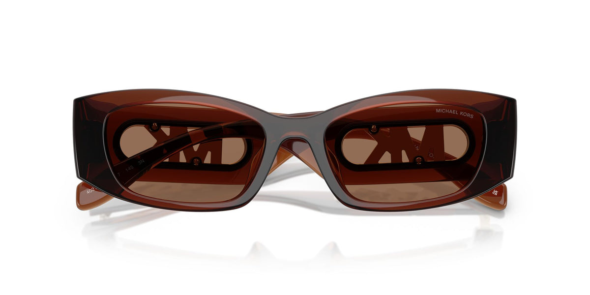 Michael Kors Rhodes MK2243U 402173 52 Brown Transparent / Brown Solid
