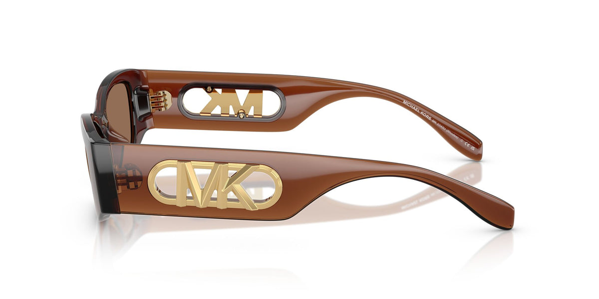 Michael Kors Rhodes MK2243U 402173 52 Brown Transparent / Brown Solid