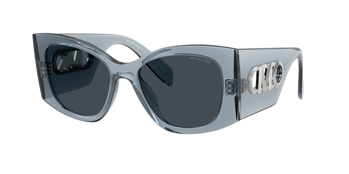 Michael Kors Costa Blanca MK2244U 401487 53 Denim Transparent / Blue Grey Solid