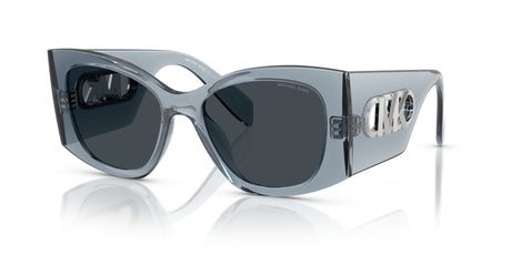 Michael Kors Costa Blanca MK2244U 401487 53 Denim Transparent / Blue Grey Solid