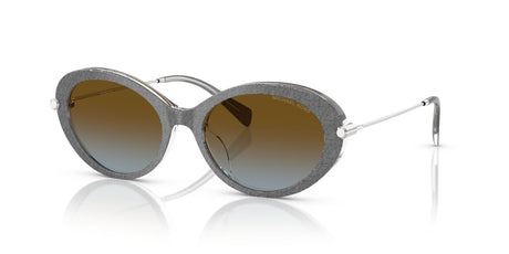 Michael Kors Rockaway MK2245U 400913 53 Grey Denim / Brown Blue Gradient
