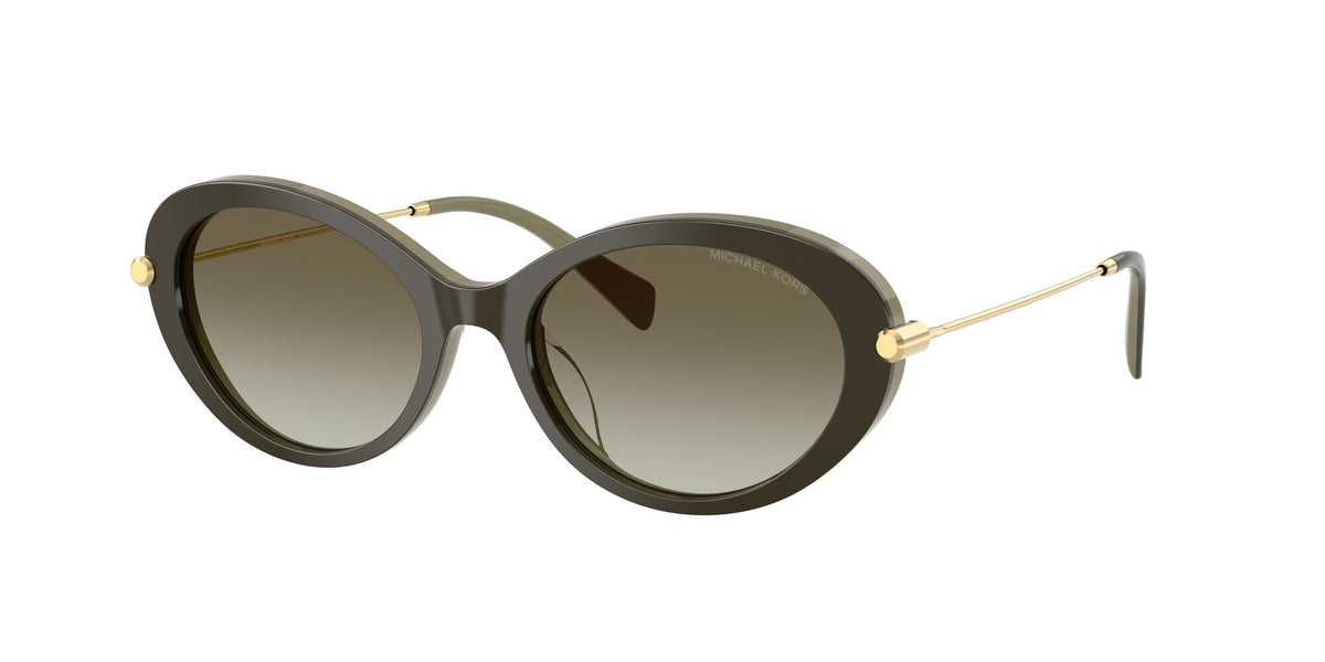 Michael Kors Rockaway MK2245U 40193M 53 Olive Smoke / Olive Gradient