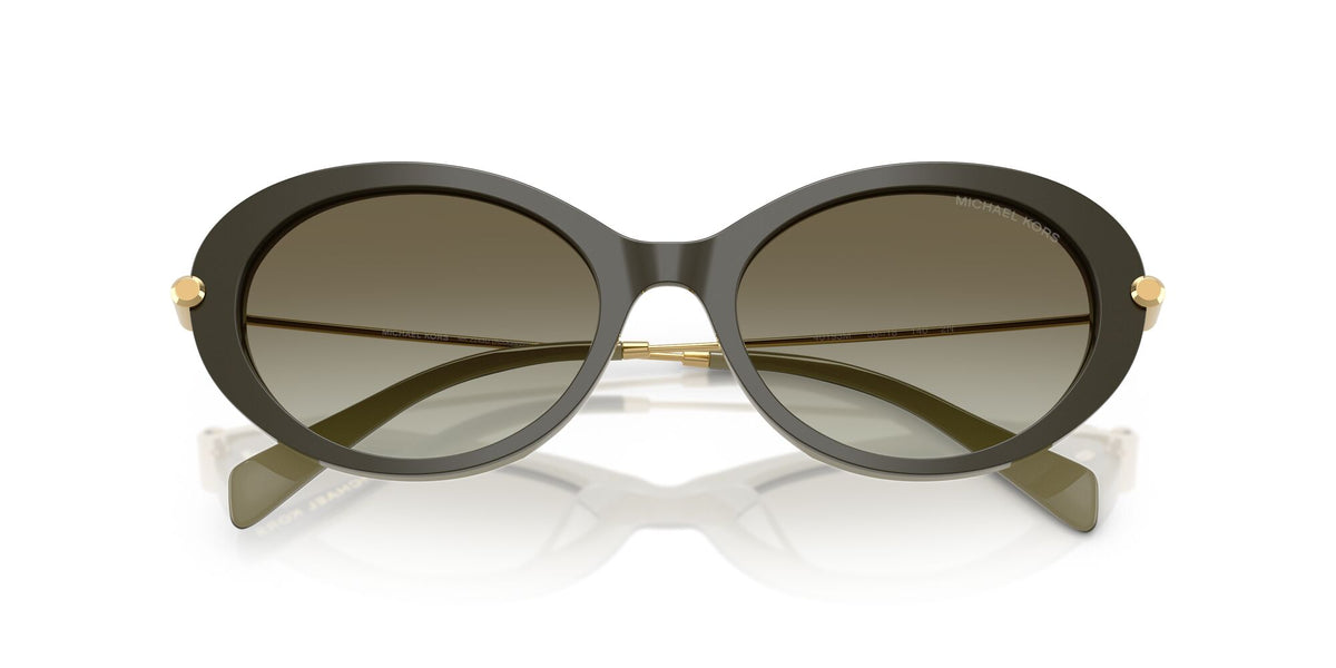 Michael Kors Rockaway MK2245U 40193M 53 Olive Smoke / Olive Gradient