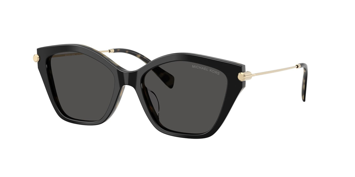 Michael Kors Catskills MK2246U 395087 52 Black/Amber Tortoise / Dark Grey Solid