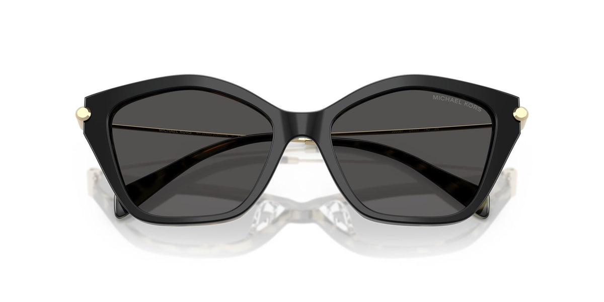 Michael Kors Catskills MK2246U 395087 52 Black/Amber Tortoise / Dark Grey Solid