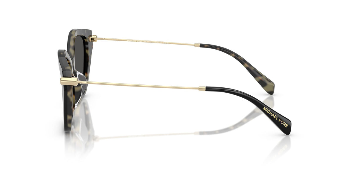 Michael Kors Catskills MK2246U 395087 52 Black/Amber Tortoise / Dark Grey Solid