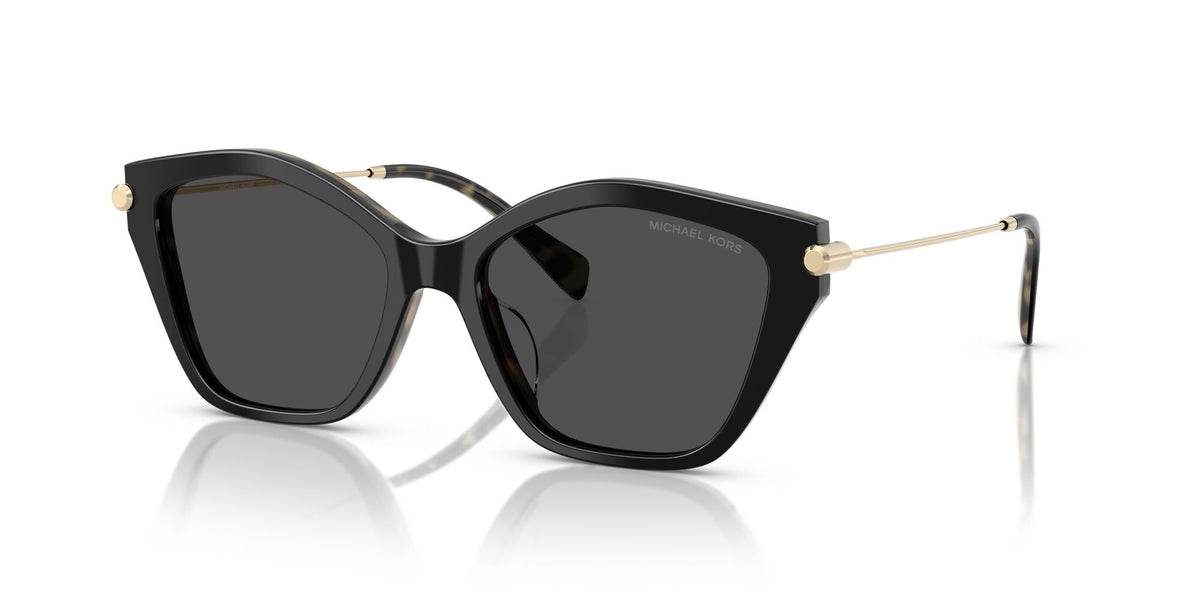 Michael Kors Catskills MK2246U 395087 52 Black/Amber Tortoise / Dark Grey Solid