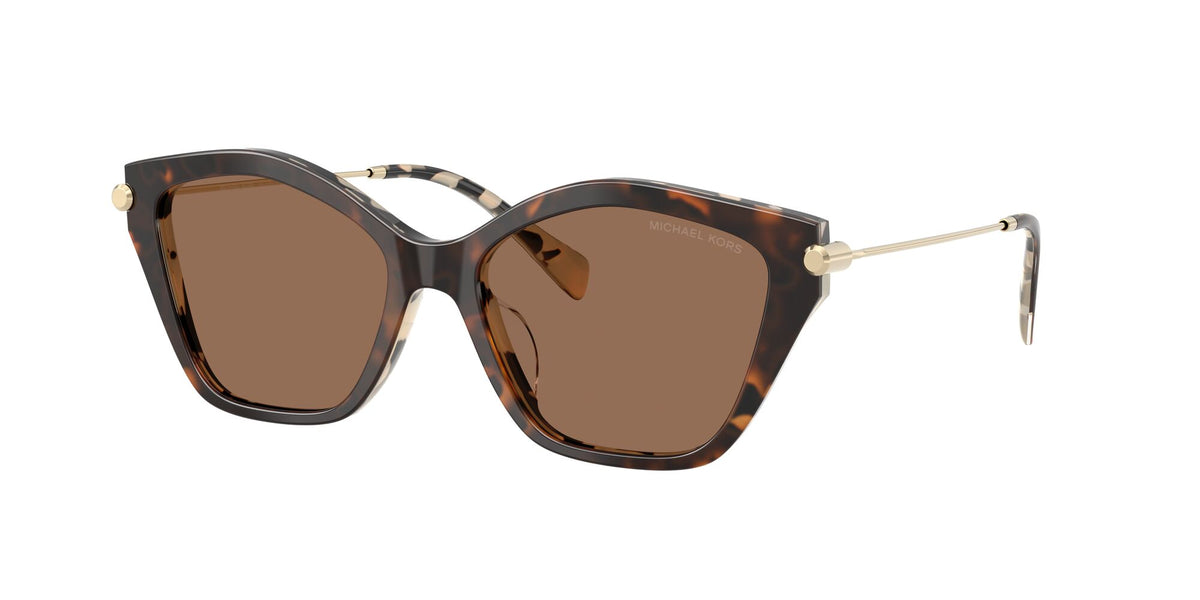 Michael Kors Catskills MK2246U 395173 54 Dark/Cream Tortoise / Brown Solid
