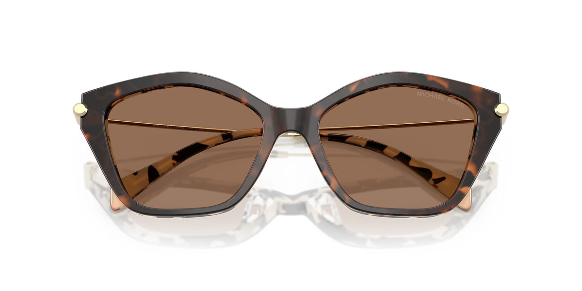 Michael Kors Catskills MK2246U 395173 54 Dark/Cream Tortoise / Brown Solid