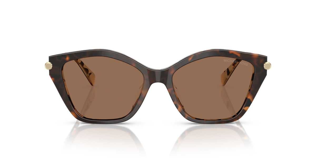 Michael Kors Catskills MK2246U 395173 54 Dark/Cream Tortoise / Brown Solid