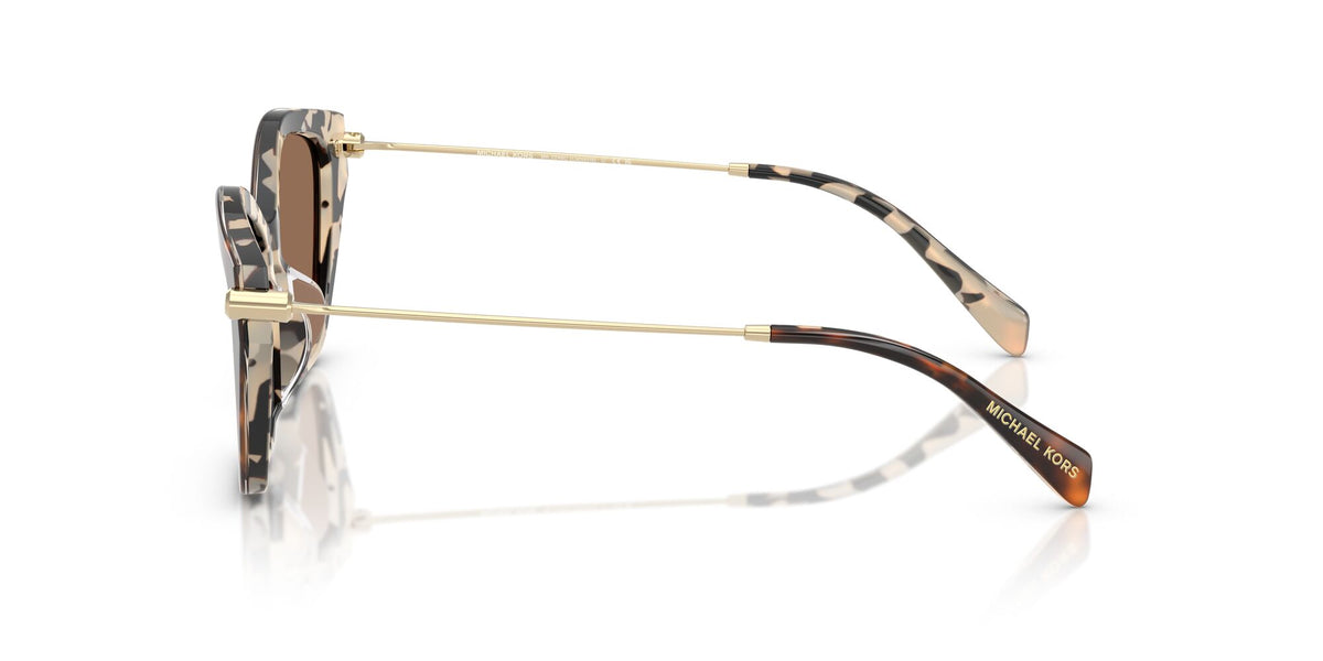 Michael Kors Catskills MK2246U 395173 54 Dark/Cream Tortoise / Brown Solid