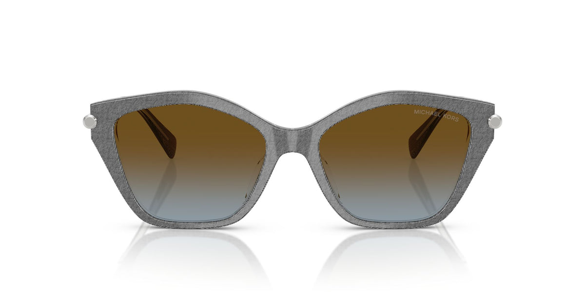 Michael Kors Catskills MK2246U 400913 52 Grey Denim / Brown Blue Gradient
