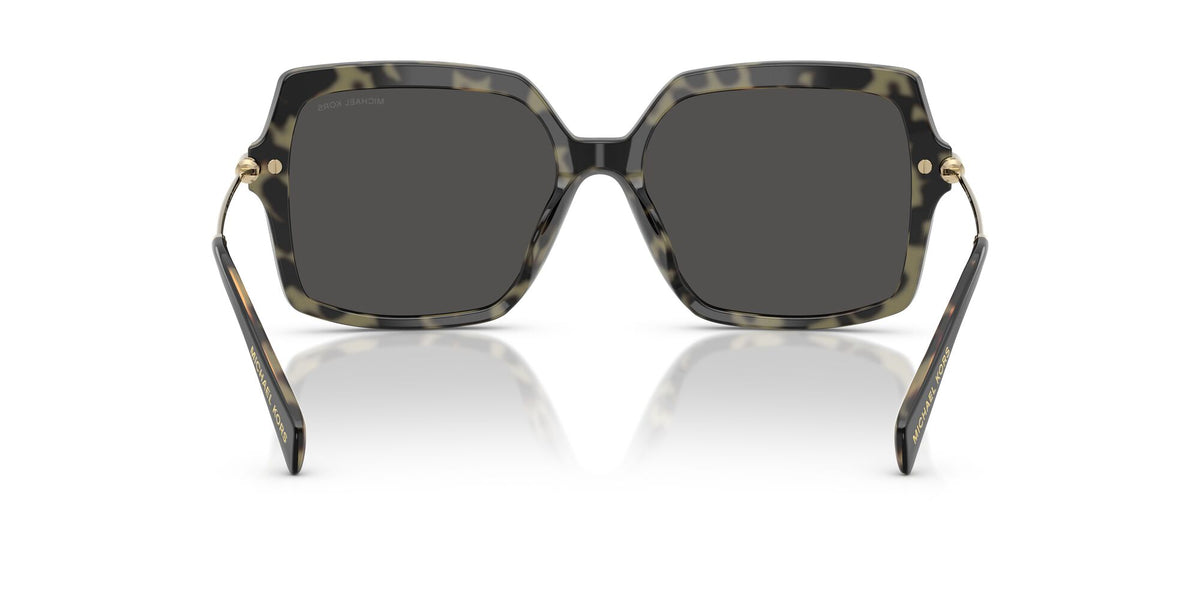 Michael Kors Quogue MK2247U 395087 55 Black/Amber Tortoise / Dark Grey Solid