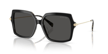 Michael Kors Quogue MK2247U 395087 57 Black/Amber Tortoise / Dark Grey Solid