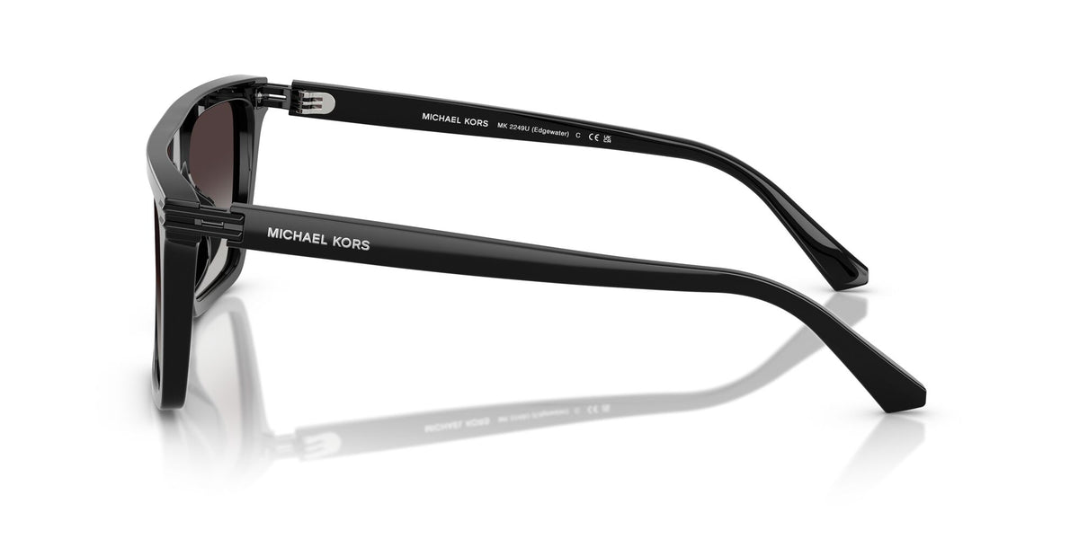 Michael Kors Edgewater MK2249U 30058G 55 Black / Dark Grey Gradient