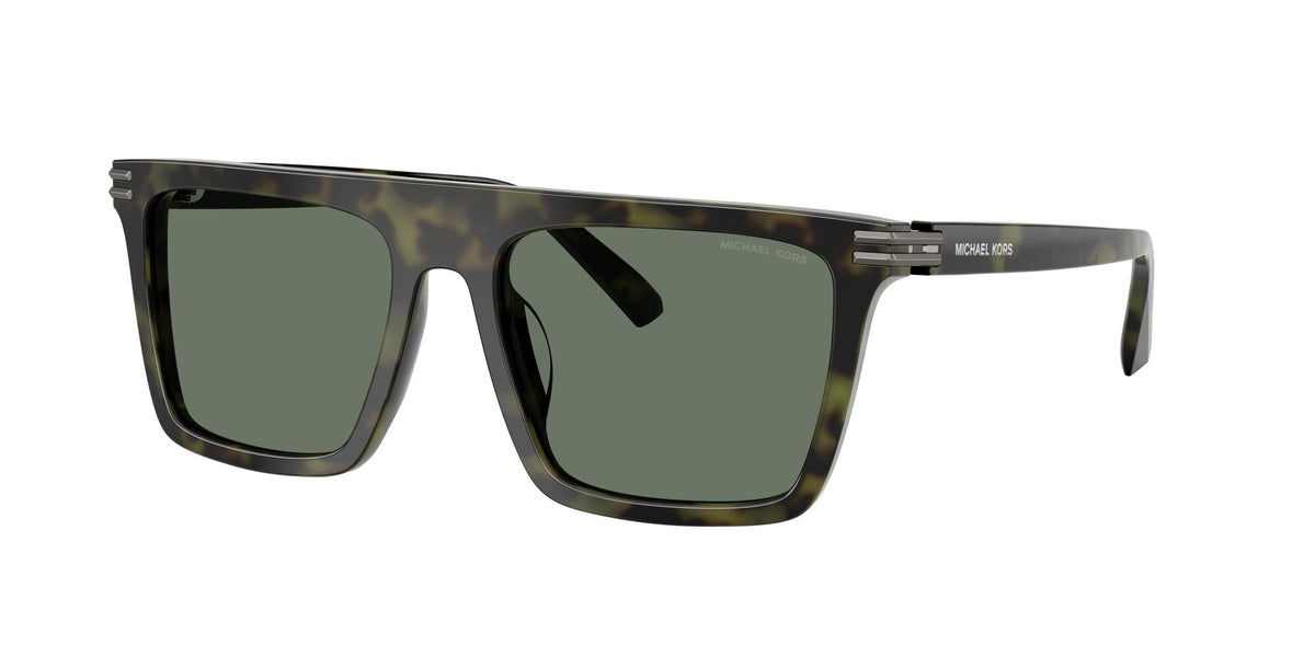 Michael Kors Edgewater MK2249U 37053H 55 Olive Tortoise / Green Solid