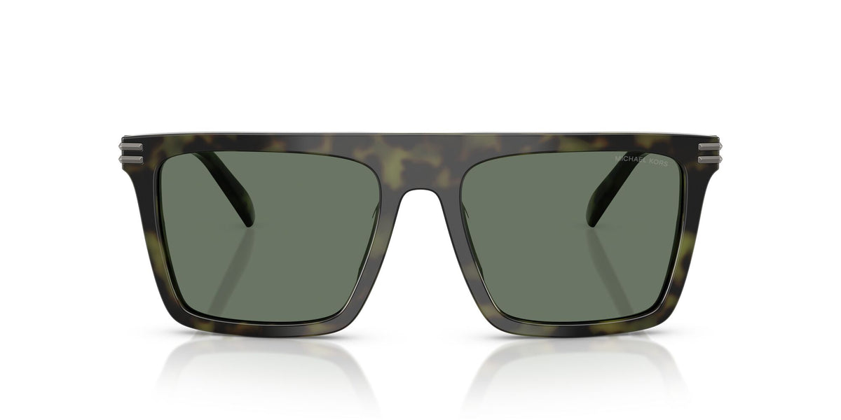 Michael Kors Edgewater MK2249U 37053H 55 Olive Tortoise / Green Solid