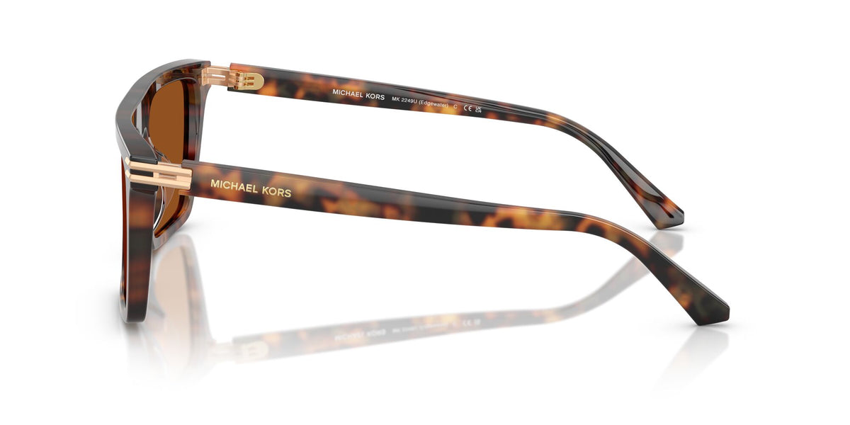 Michael Kors Edgewater MK2249U 390473 55 Vintage Tortoise / Brown Solid