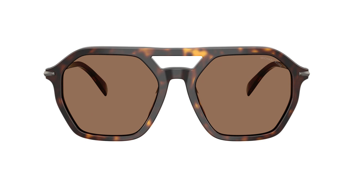 Michael Kors Jackson Hole MK2251U 300673 57 Dark Tortoise / Brown Solid