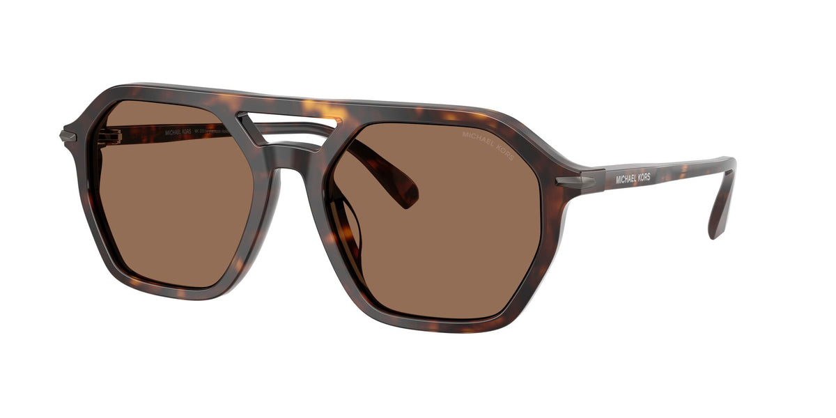 Michael Kors Jackson Hole MK2251U 300673 57 Dark Tortoise / Brown Solid