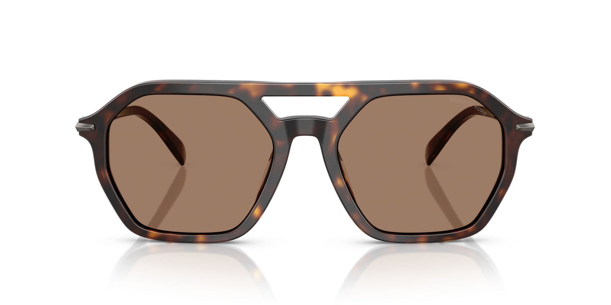 Michael Kors Jackson Hole MK2251U 300673 57 Dark Tortoise / Brown Solid