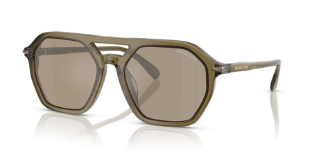 Michael Kors Jackson Hole MK2251U 40127I 57 Olive Transparent / Olive Mirror