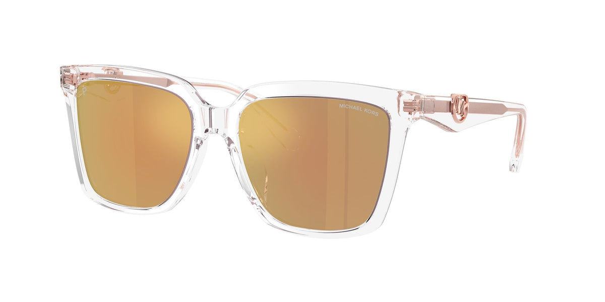Michael Kors Menaggio 0MK2256U 3015N0 55 Crystal/ Rose Gold Mirror Polar