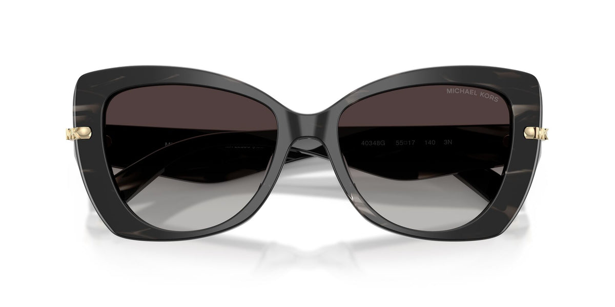 Michael Kors Atlanta 0MK2258U 40348G 55 Black Horn/ Light Grey Gradient