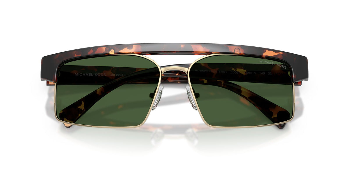 Michael Kors Saint Lucia 0MK2261 300671 59 Dark Tortoise/ Green