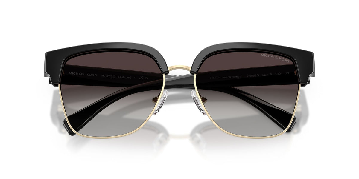 Michael Kors St. Eustatius 0MK2262 30058G 56 Black/ Light Grey Gradient