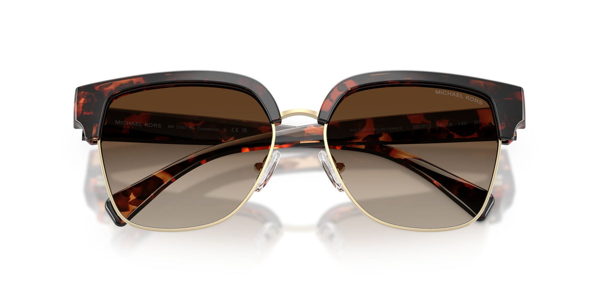 Michael Kors St. Eustatius 0MK2262 300613 56 Dark Tortoise/ Smoke Gradient