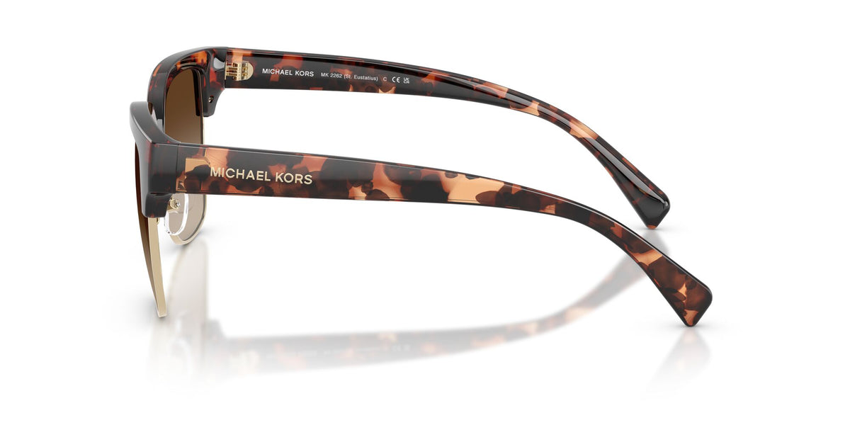 Michael Kors St. Eustatius 0MK2262 300613 56 Dark Tortoise/ Smoke Gradient