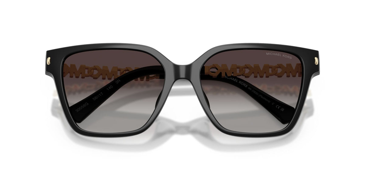 Michael Kors Piedmont 0MK2263U 30058G 56 Black/ Light Grey Gradient