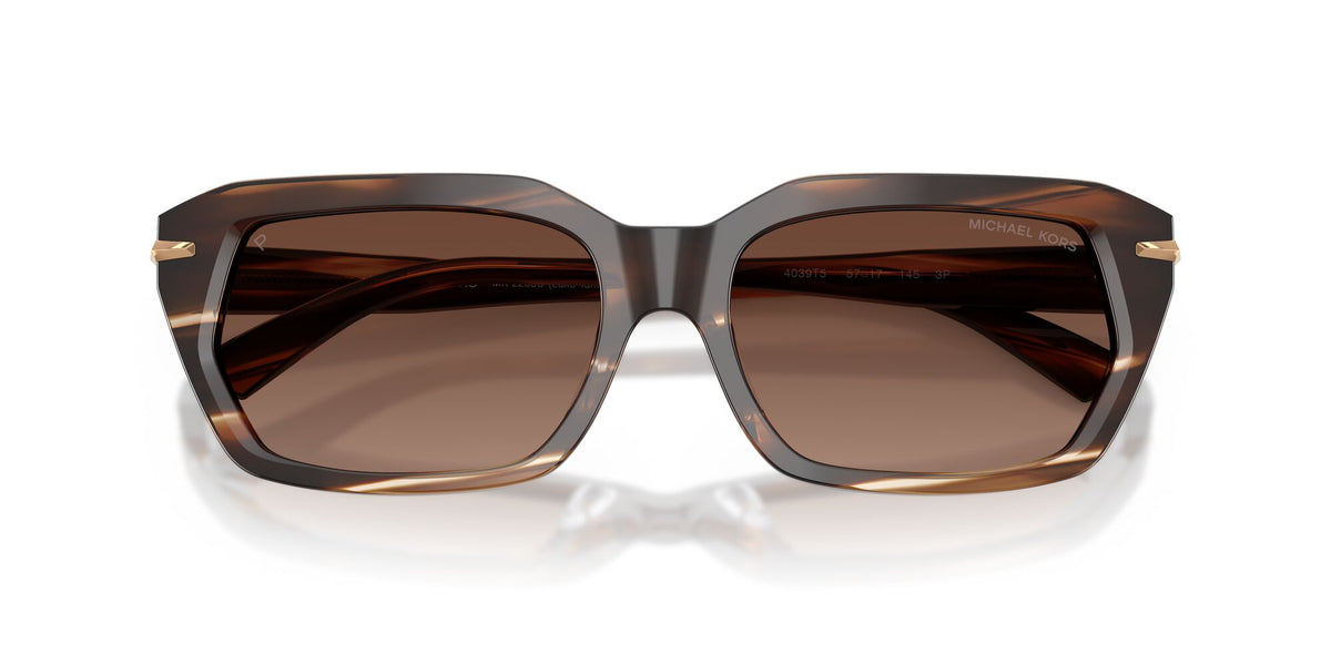 Michael Kors Lake Tahoe 0MK2265U 4039T5 54 Brown Horn/ Brown Solid Polar