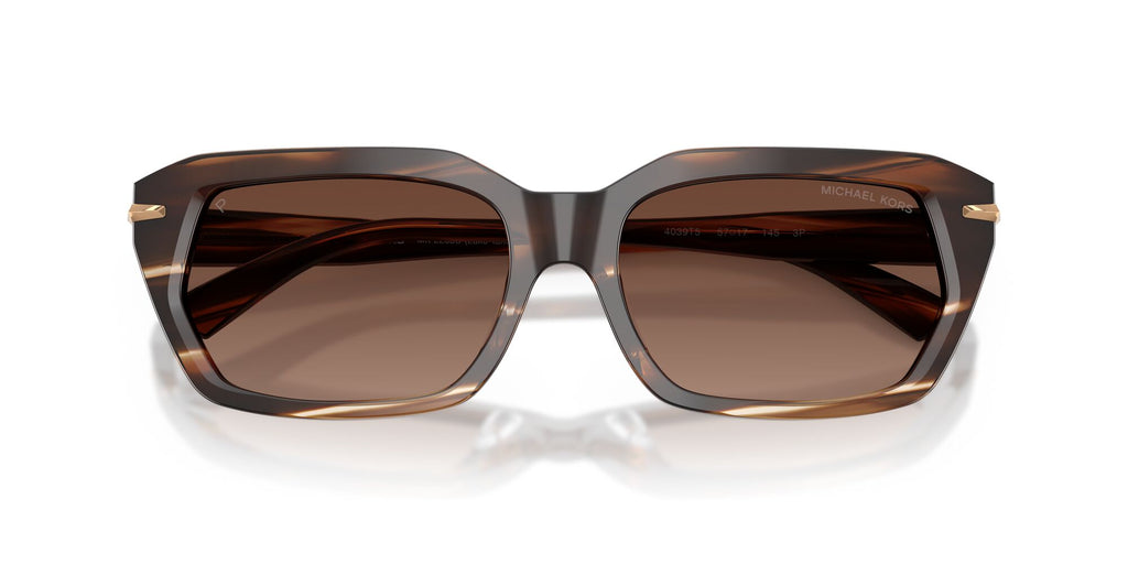 Michael Kors Lake Tahoe 0MK2265U 4039T5 54 Brown Horn/ Brown Solid Polar