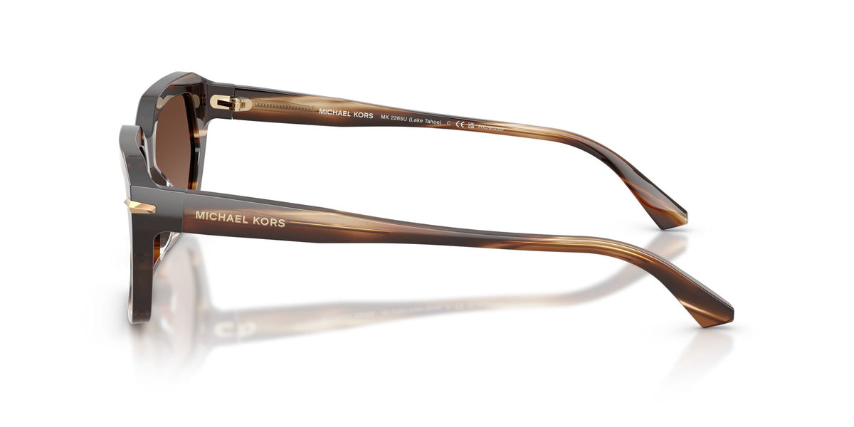 Michael Kors Lake Tahoe 0MK2265U 4039T5 54 Brown Horn/ Brown Solid Polar