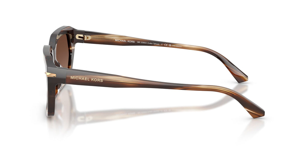 Michael Kors Lake Tahoe 0MK2265U 4039T5 54 Brown Horn/ Brown Solid Polar