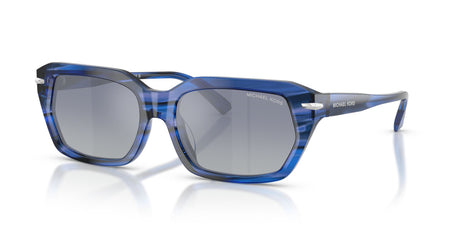 Michael Kors Lake Tahoe 0MK2265U 40416I 54 Blue Horn/ Grey Gradient Blue Mirror