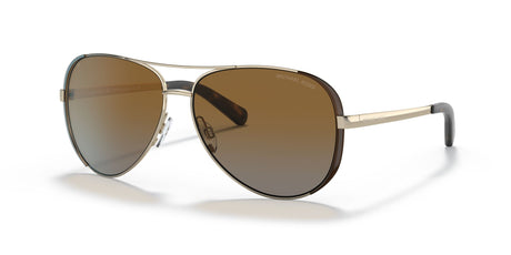 Michael Kors Chelsea 0MK5004 1014T5 59 Gold/Brown/ Brown Gradient Polarized 59 / Polycarbonate / Metal / Metal