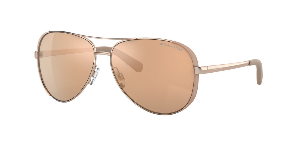 Michael Kors Chelsea 0MK5004 1017R1 59 Rose Gold/Taupe/ Rose Gold 59 / Polycarbonate / Metal / Metal