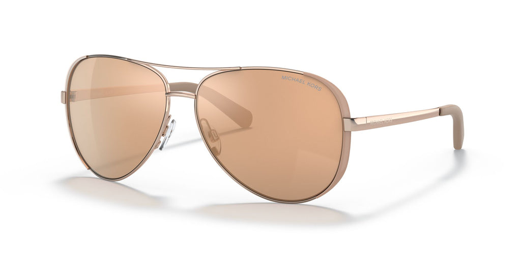 Michael Kors Chelsea 0MK5004 1017R1 59 Rose Gold/Taupe/ Rose Gold 59 / Polycarbonate / Metal / Metal