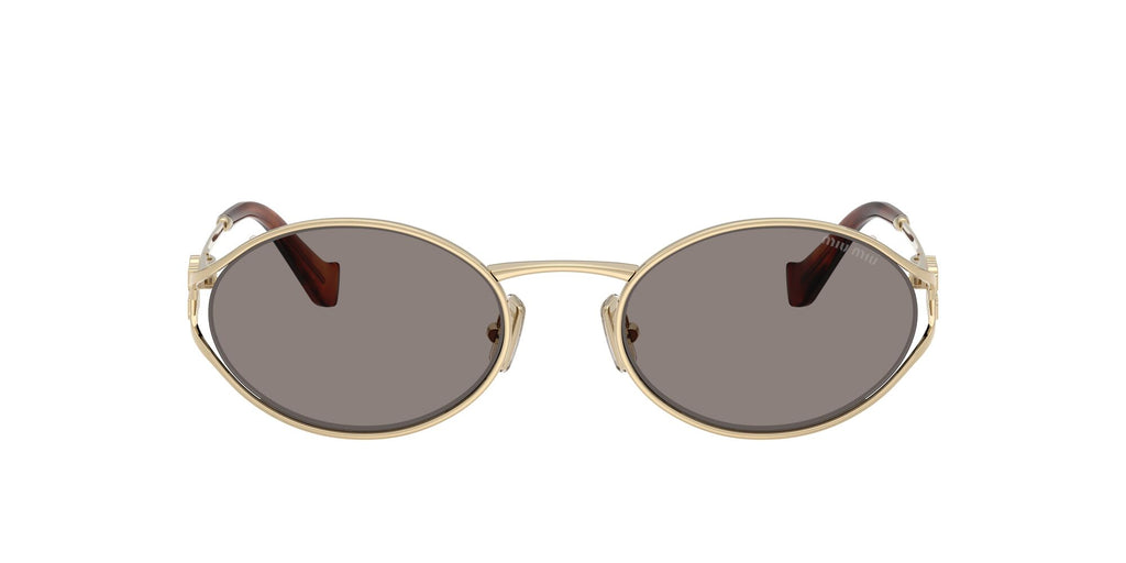 Miu Miu 0MU 52YS ZVN80Q 54 Pale Gold/ Dark Grey