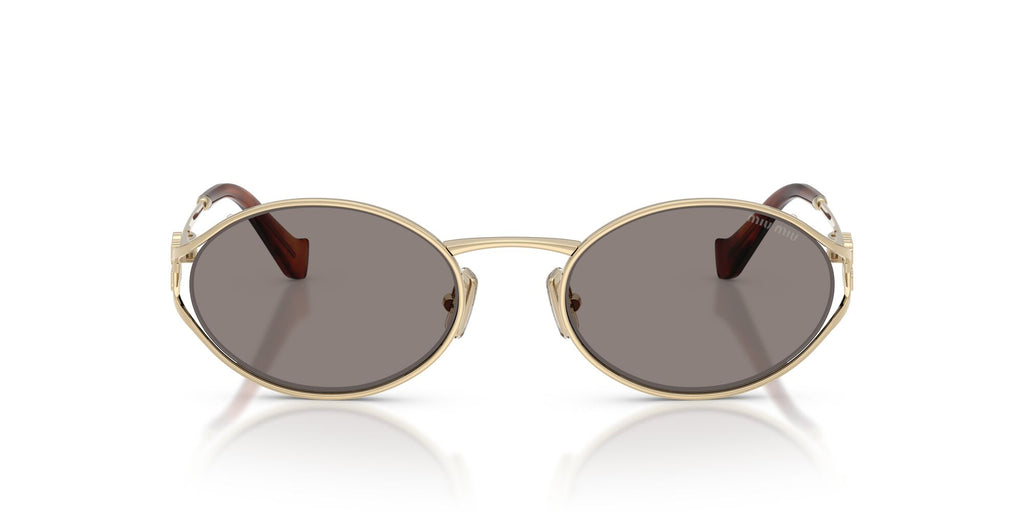 Miu Miu 0MU 52YS ZVN80Q 54 Pale Gold/ Dark Grey